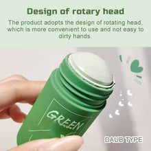 Load image into Gallery viewer, Green Tea Nourishing Clay Stick Mask | Deep Pore Cleansing, Hydrating & Gentle Exfoliation (40g)