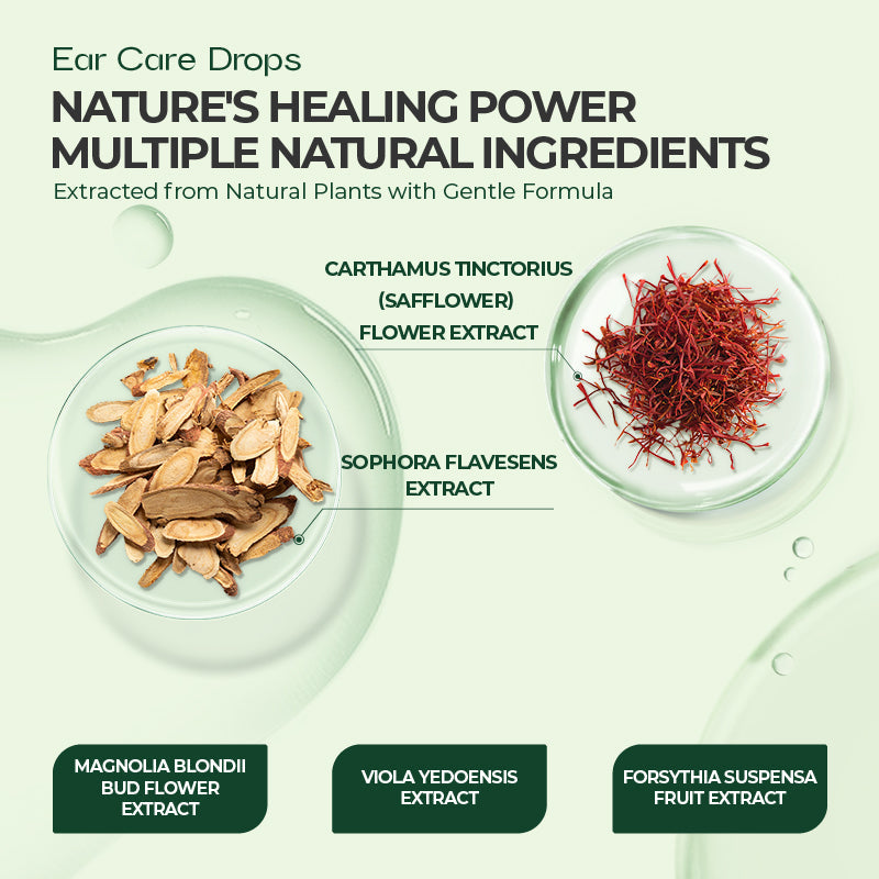 NESELMY™ Daily Ear Refresh Drops | Natural Botanical Formula | Relieves Itchiness, Cleanses & Hydrates Ears (20ml)