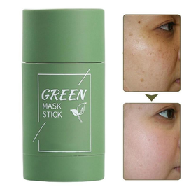 Green Tea Nourishing Clay Stick Mask | Deep Pore Cleansing, Hydrating & Gentle Exfoliation (40g)