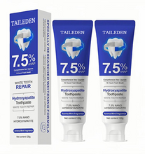 Load image into Gallery viewer, Gentle Whitening Toothpaste | 7.5% Hydroxyapatite Enamel Repair Formula | Deep Clean &amp; Fresh Breath (120g)