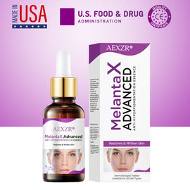 Melanix Advanced Brightening Serum | Dark Spot Corrector & Skin Tone Repair | Fade Pigmentation & Boost Radiance (30ml)