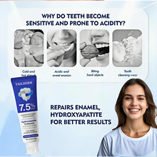 Load image into Gallery viewer, Gentle Whitening Toothpaste | 7.5% Hydroxyapatite Enamel Repair Formula | Deep Clean &amp; Fresh Breath (120g)