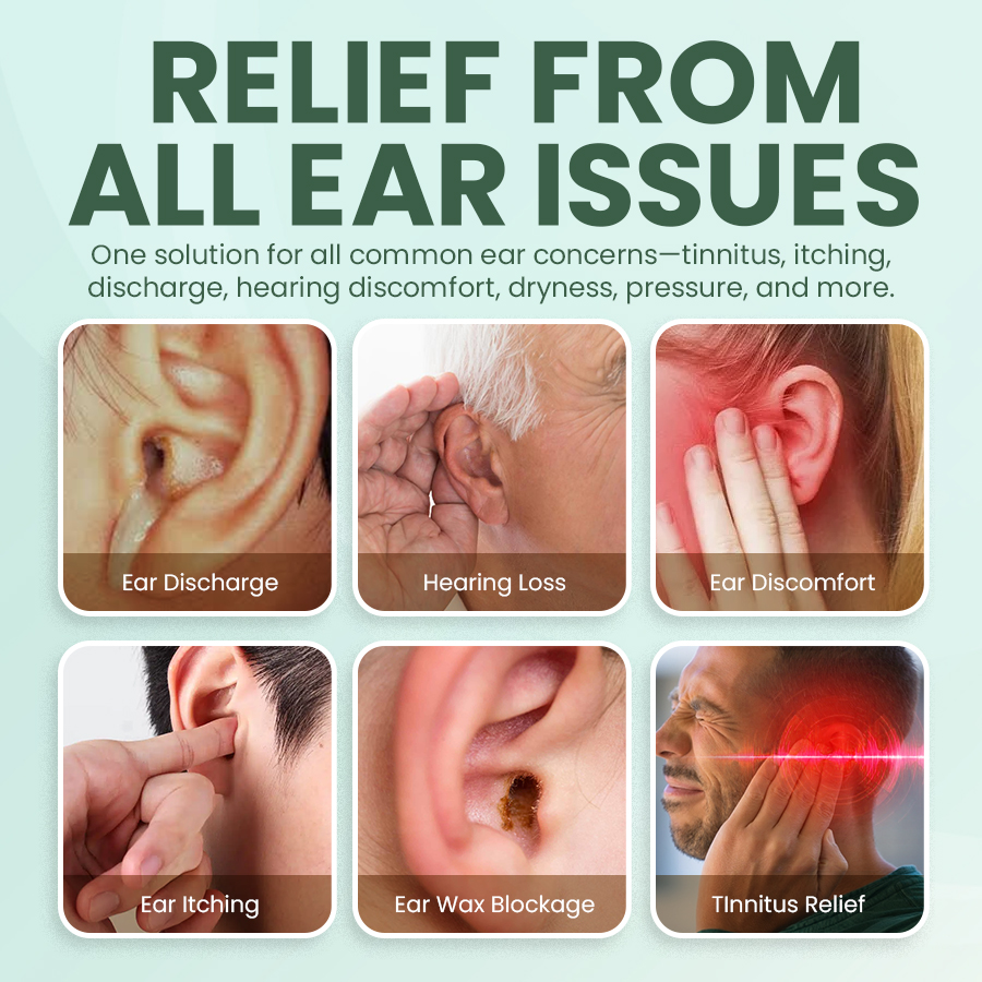 NESELMY™ Daily Ear Refresh Drops | Natural Botanical Formula | Relieves Itchiness, Cleanses & Hydrates Ears (20ml)