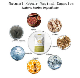 Herbal Ginger Body Care Capsules | Deep Moisturizing & Soothing Formula for Radiant, Healthy Skin (50g)